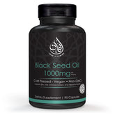 Iman Halal Black Seed Oil Capsules front view