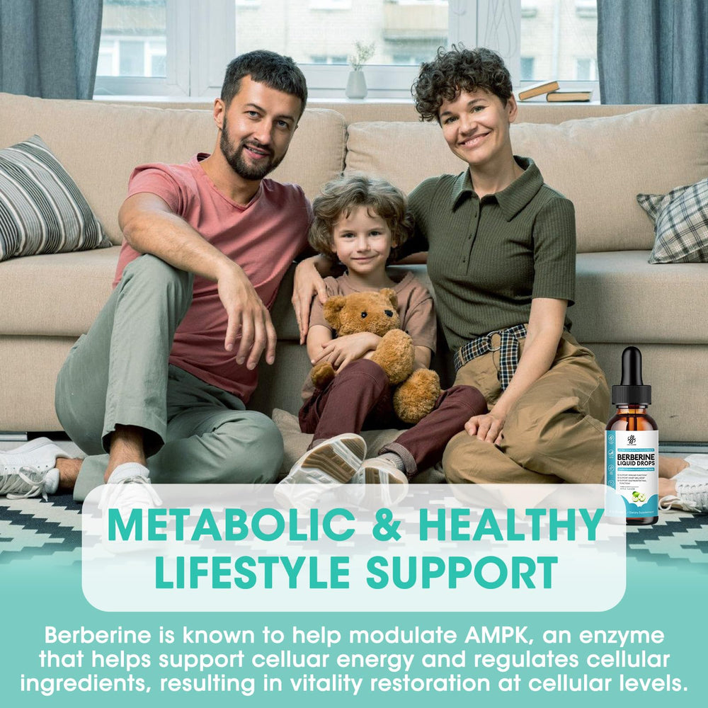 Berberine HCL liquid dropper dispensing drops