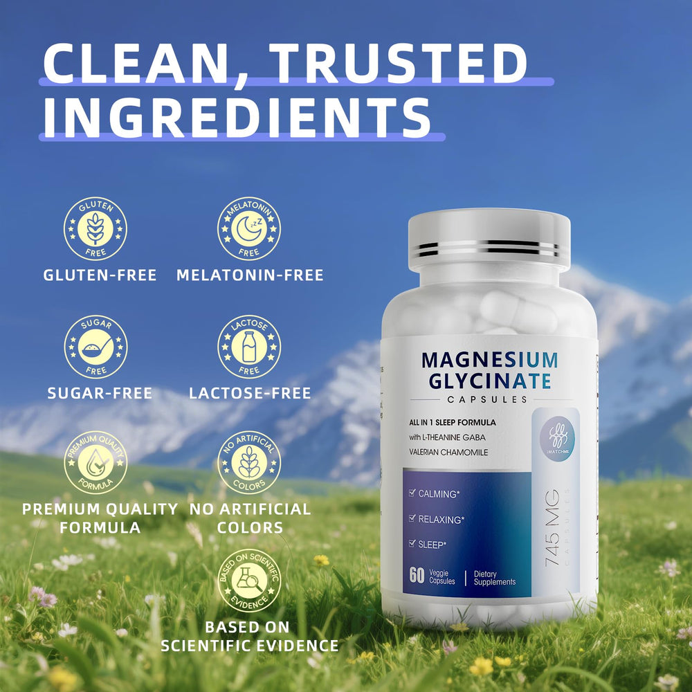 Clean, allergen-free formulation without soy, gluten, dairy, eggs, or nuts