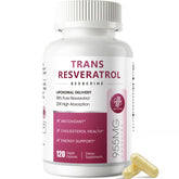 Front view of iMATCHME Resveratrol bottle with label visible