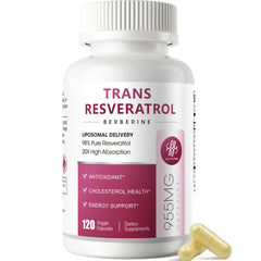 Front view of iMATCHME Resveratrol bottle with label visible