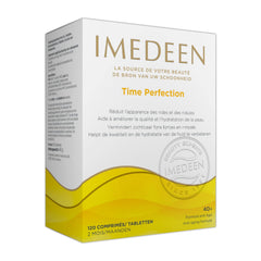 Imedeen Time Perfection marine complex graphic highlights exclusive Marine Complex.