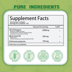 Immune support softgels for immune health