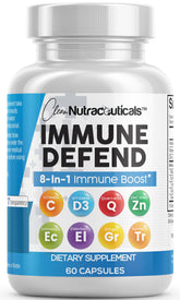 Immune Defense bottle by Clean Nutraceuticals