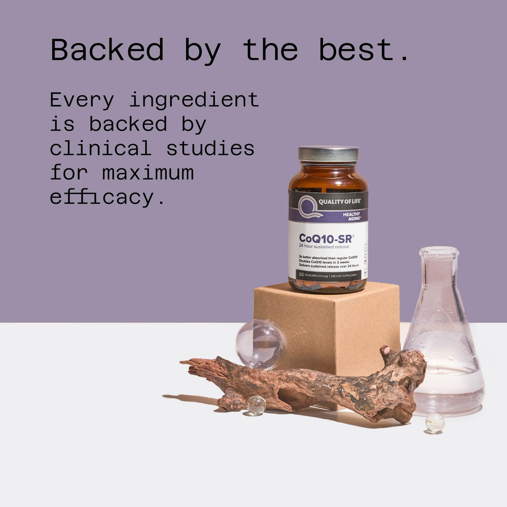 CoQ10-SR supporting immune health and energy