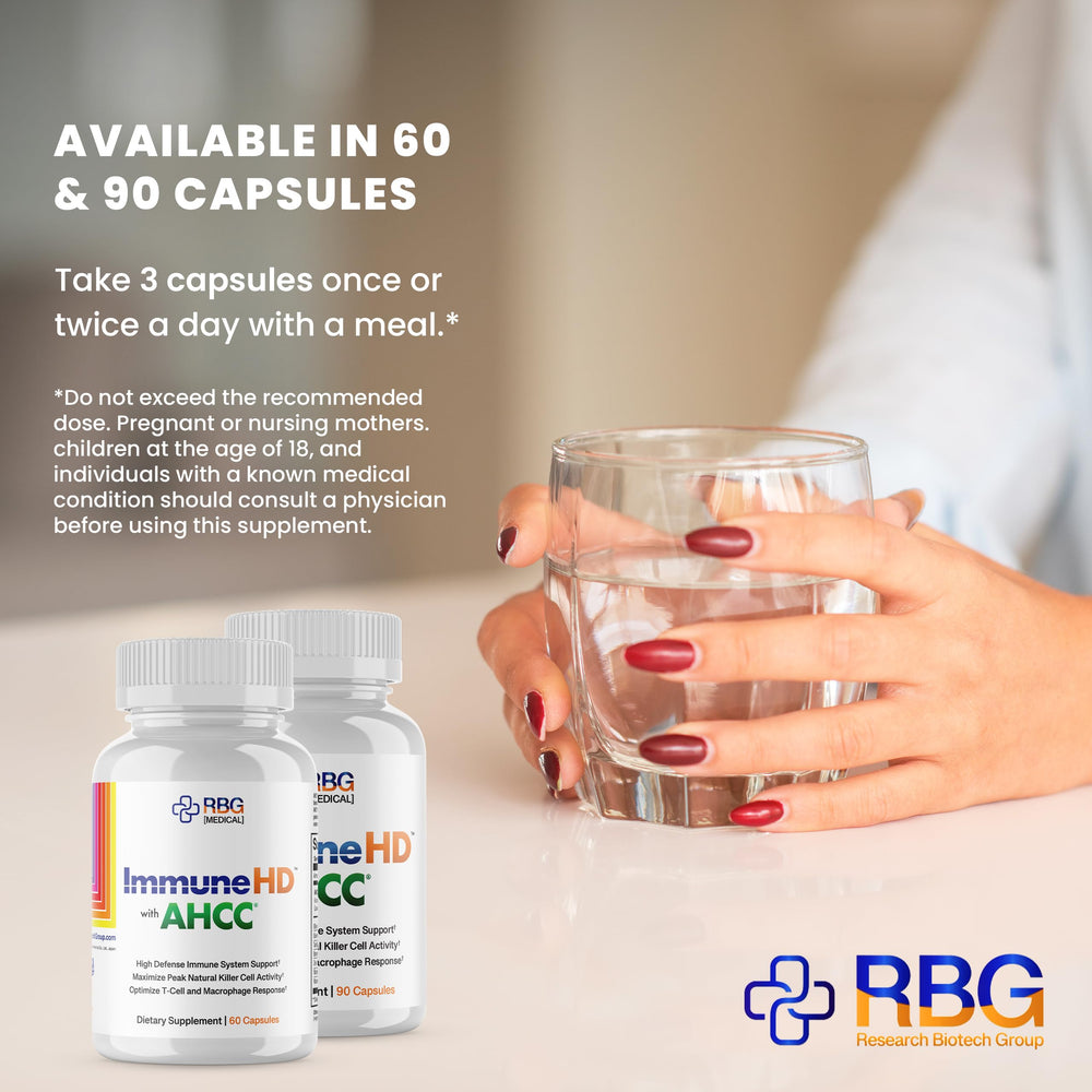 Immune-HD product lineup on shelf