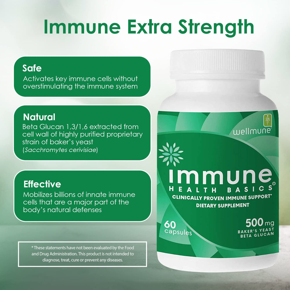 Bottle showing 60 capsules, 500 mg per capsule