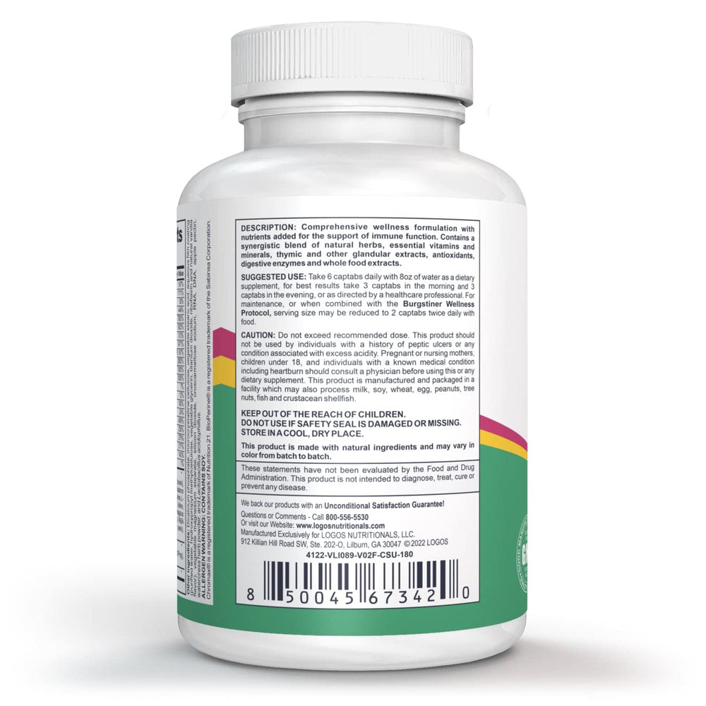 Proprietary immune support blend including amino acids, herbs and enzymes