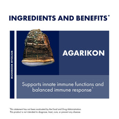 Concept image of immune support capsules