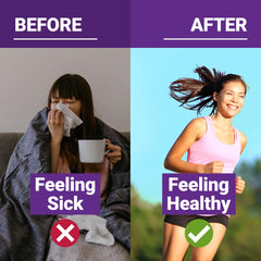 Immune support concept graphic