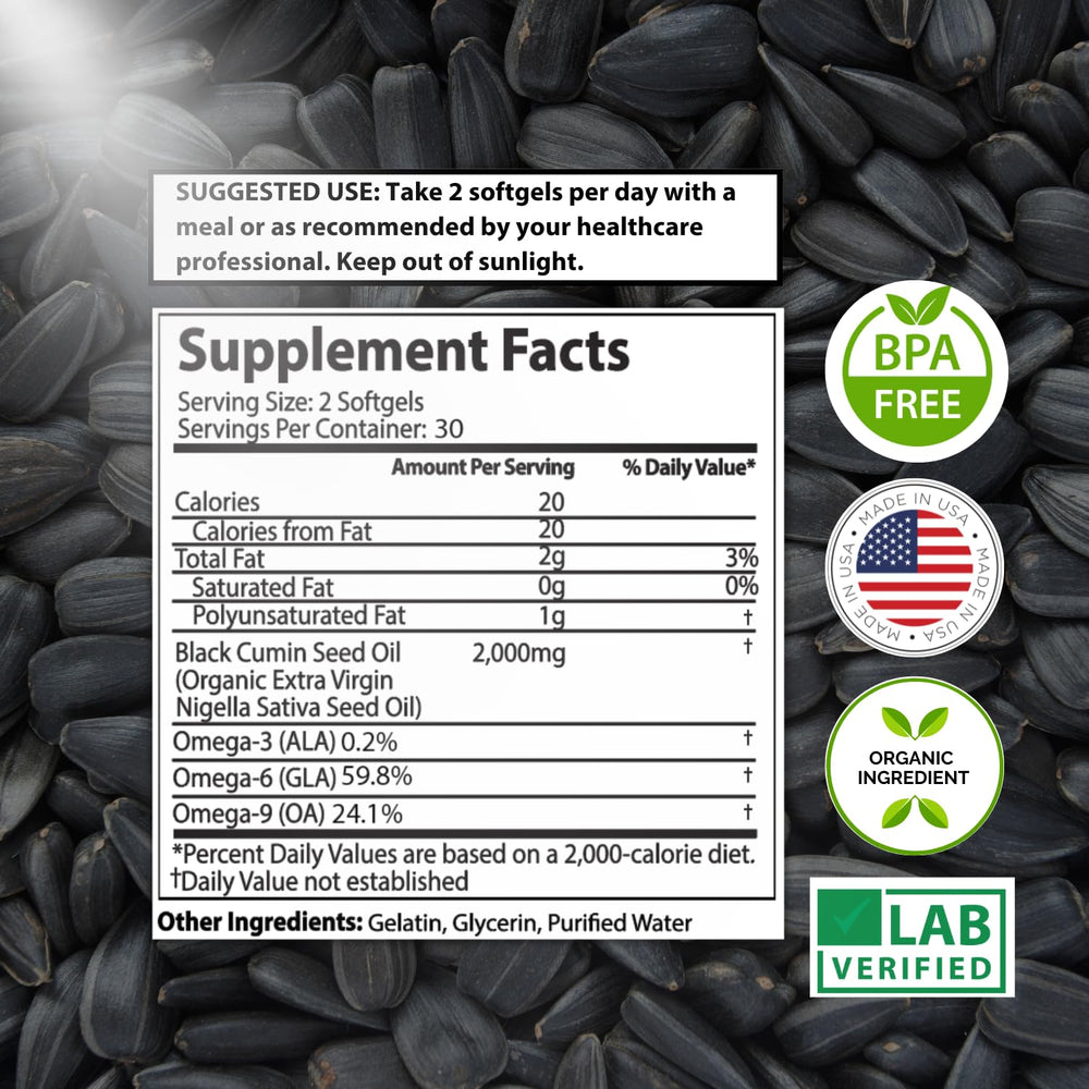 Immune support benefits of black seed oil