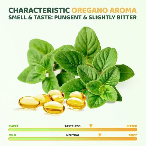 Immune support oregano oil capsules