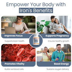 Supports immunity and pregnancy health with iron