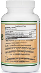 Immune system support with Andrographis capsules