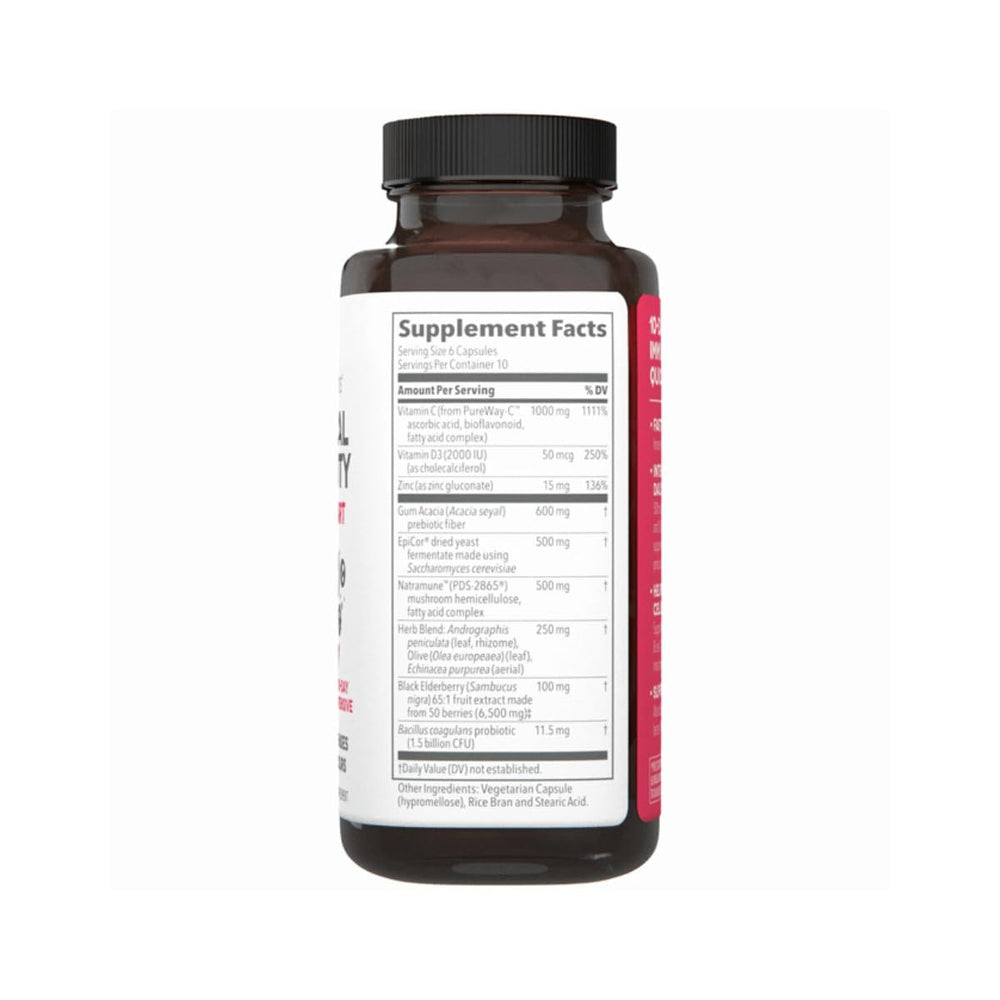 Immune system support with clinical dosages