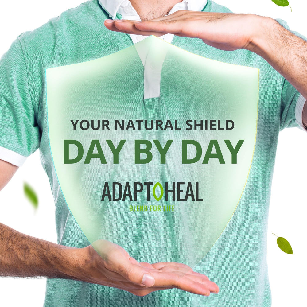 Wellness graphic showing immune support and energy