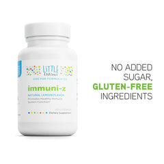 Ingredient panel showing zinc citrate and zinc gluconate