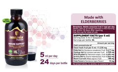 Person taking Immunia Fusion as immune support supplement
