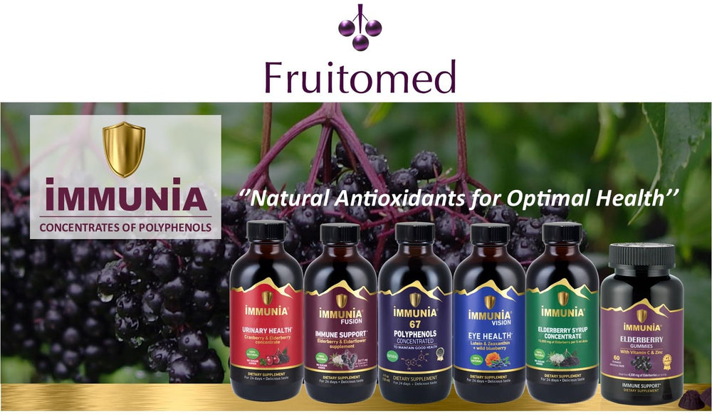 Natural, gluten-free Immunia Fusion with no sugar or artificial color