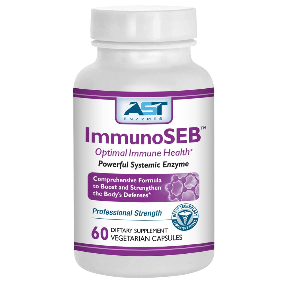 ImmunoSEB 60 Vegetarian Capsules bottle front view
