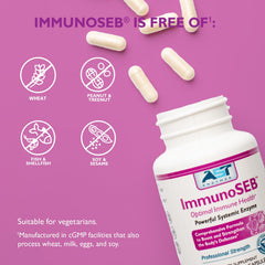 ImmunoSEB 60 bottle on a clean white background