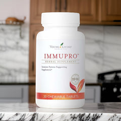 Close-up of ImmuPro chewable tab texture