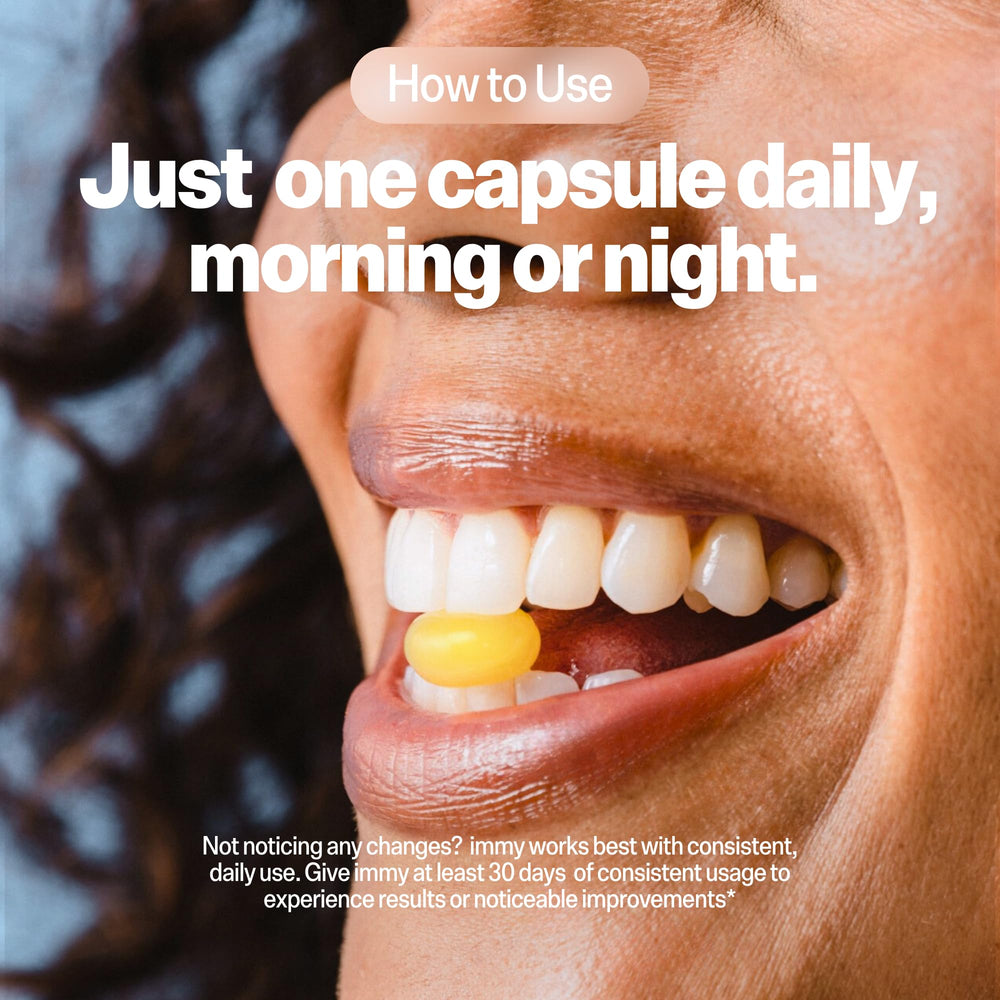 Product suggesting mood focus and calm support