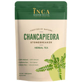 INCA MASTER TEA front packaging showing chanca piedra herbal blend for daily kidney support.