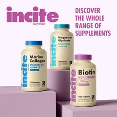 Made in the UK Biotin supplement packaging
