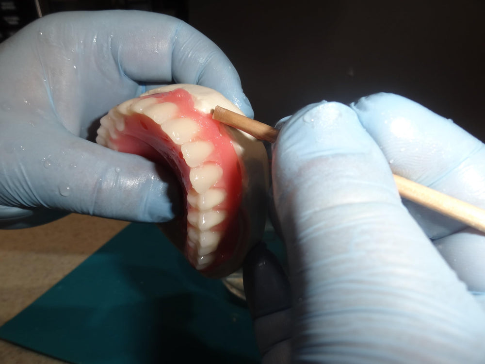 All included tools for DIY denture making