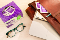 Compact travel pack of individually wrapped wipes