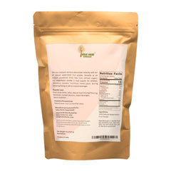 Indus Farms Watermelon Powder pouring action illustrates quick mix and on-the-go hydration.