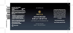 Inessa Daily Biotic vegan probiotic packaging