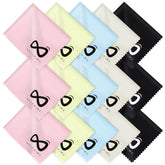 INFICRIME 15-pack microfiber cloths pack shot showing all colors