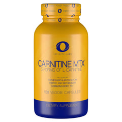 Bottle label for Infinite Labs L-Carnitine 1000mg MTX