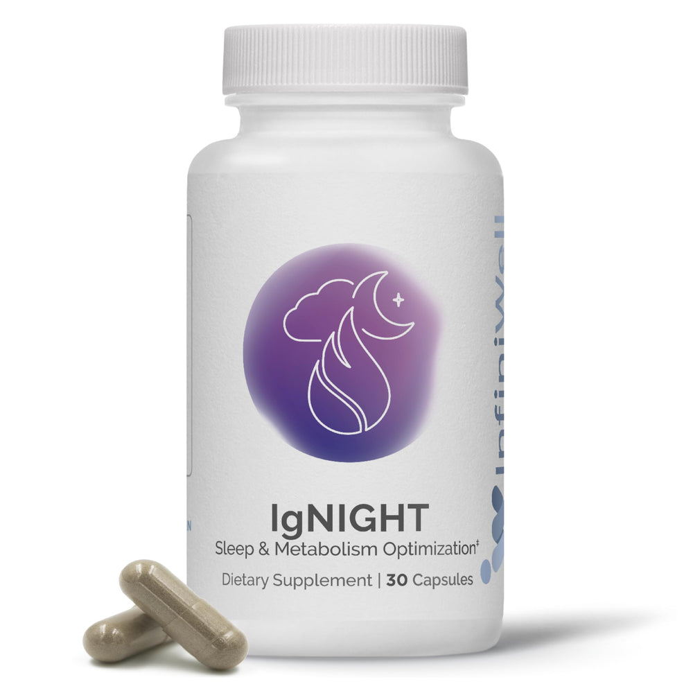 InfiniWell IgNIGHT bottle and packaging