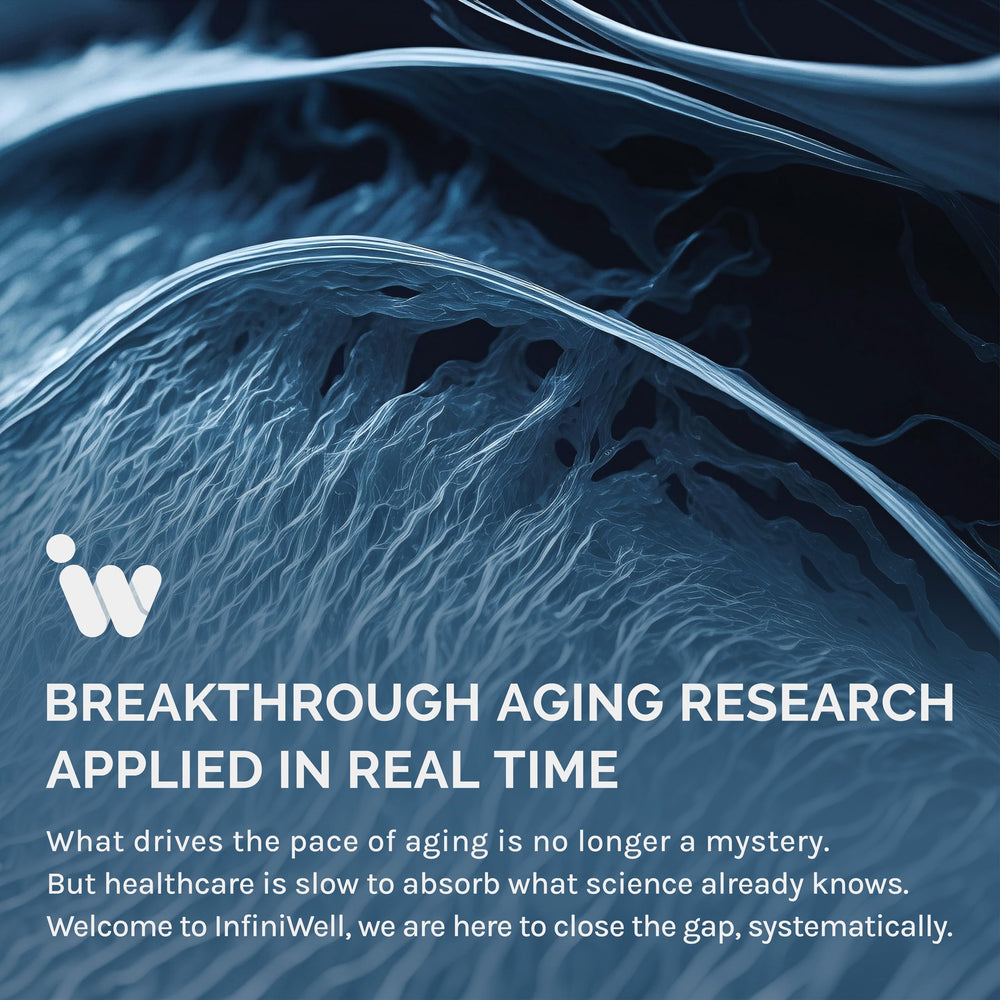 InfiniWell Strength supplement facts chart outlining serving size and ingredients.