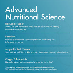 Boswellia serrata (Boswellia) extract used in InflamAway