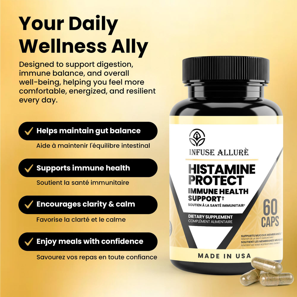 Advanced Diamine Oxidase (DAO) enzyme capsules