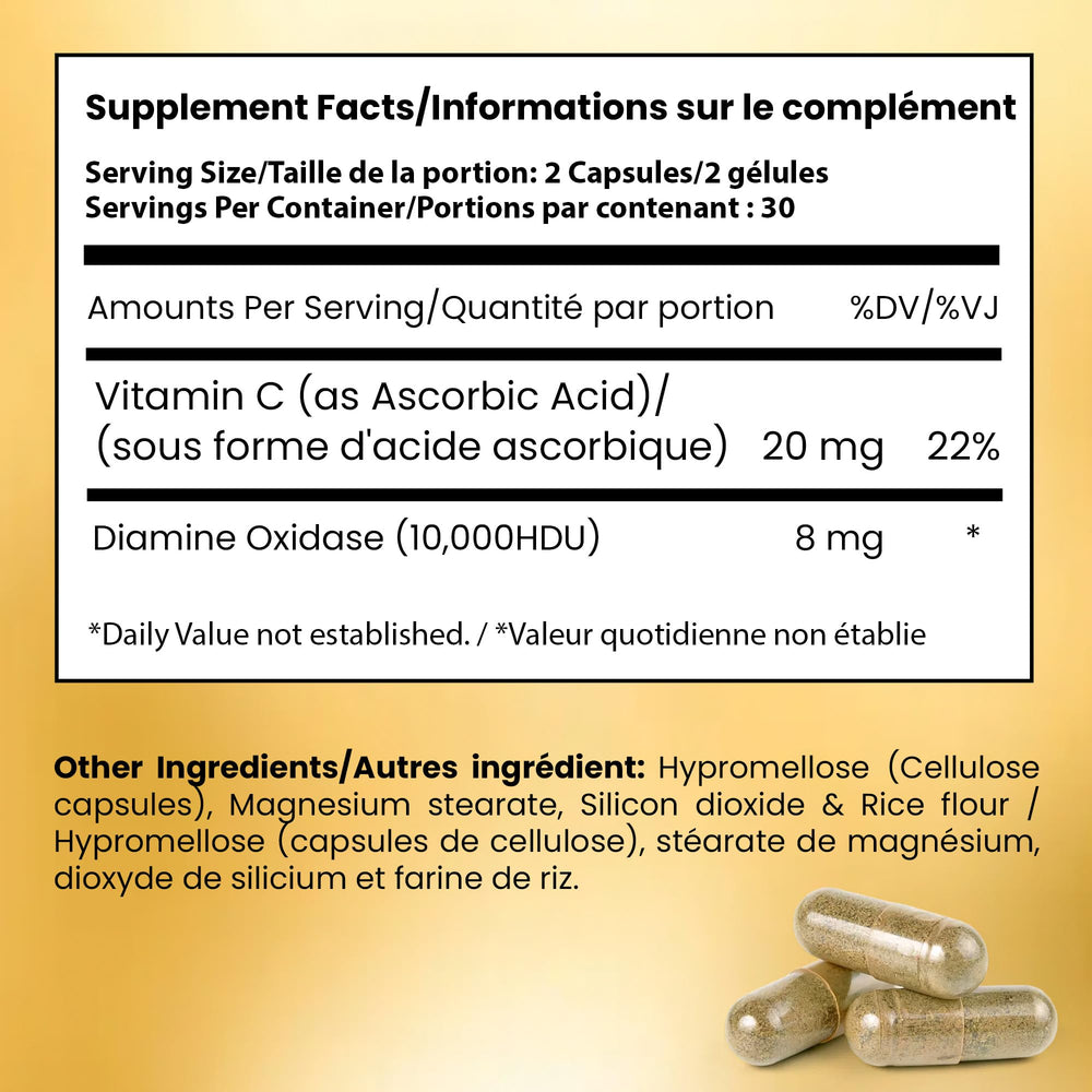 Capsules of Infuse Allurè histamine blocker