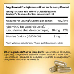 Capsules of Infuse Allurè histamine blocker