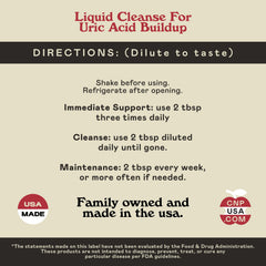 Close-up of core ingredients: apple cider vinegar, tart cherry, beet root, lemon, cinnamon