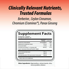 Panax Ginseng ingredient representation for NutriSulin