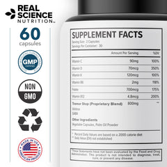 Ingredients chart for Peripheral Arterial Miracle