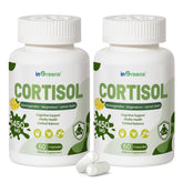 inGreens Cortisol Supplement packaging with bottle