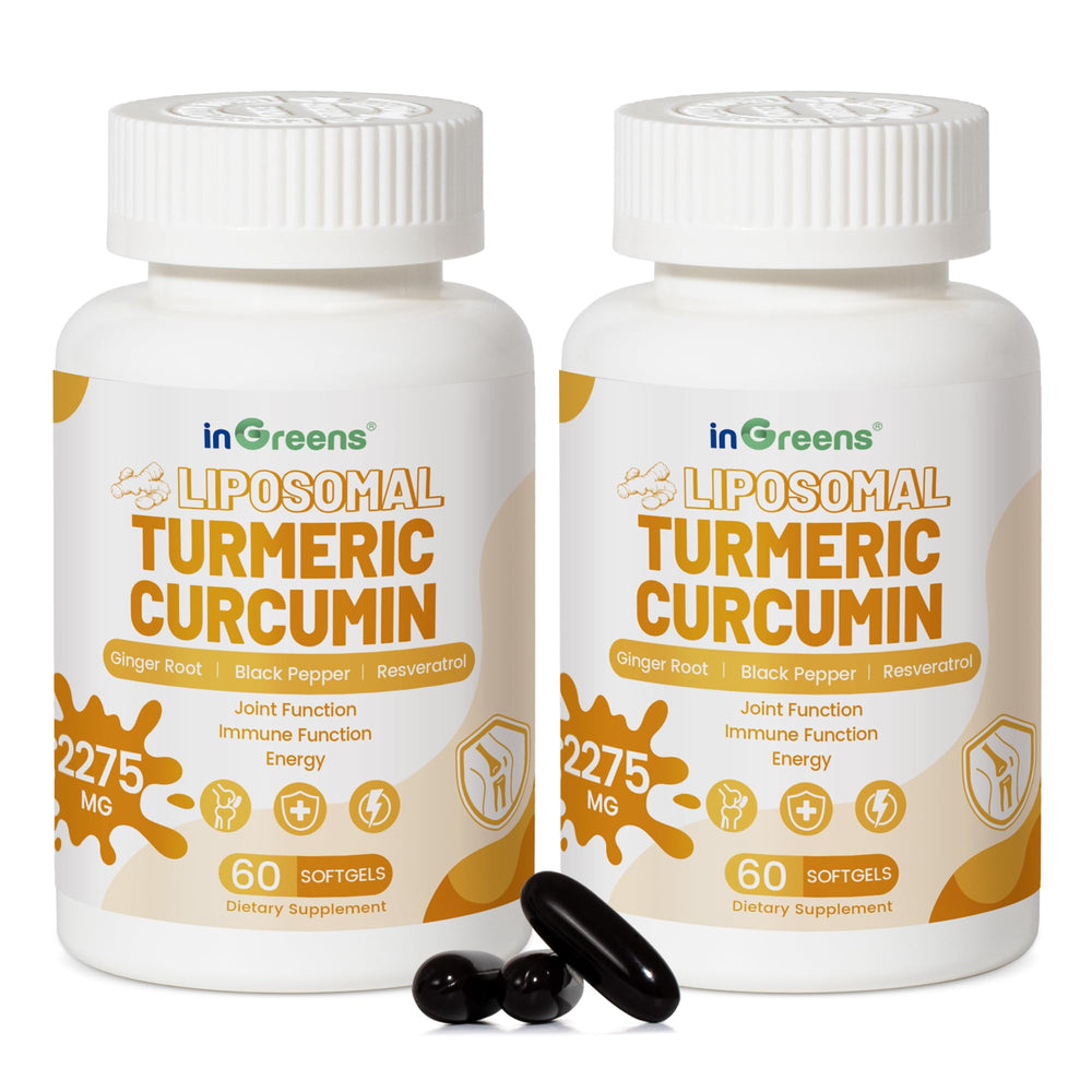 inGreens Turmeric Curcumin 2275mg bottle