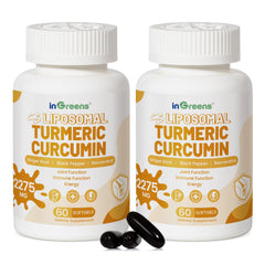 inGreens Turmeric Curcumin 2275mg bottle