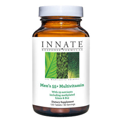 Front view of Innate Response Formulas Men’s 55+ Multivitamin bottle