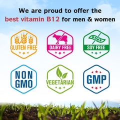 B12 5000mcg crafted for energy production and nervous system support