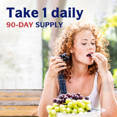 90 tablets bottle of Innate Vitality B12 5000mcg Peach